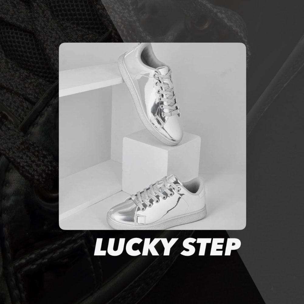 EUC Lucky Step Fashion Sneakers